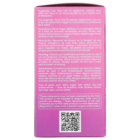 Blood Sugar Wellness Supplement with Chromium and Botanicals by Bio Nutrition