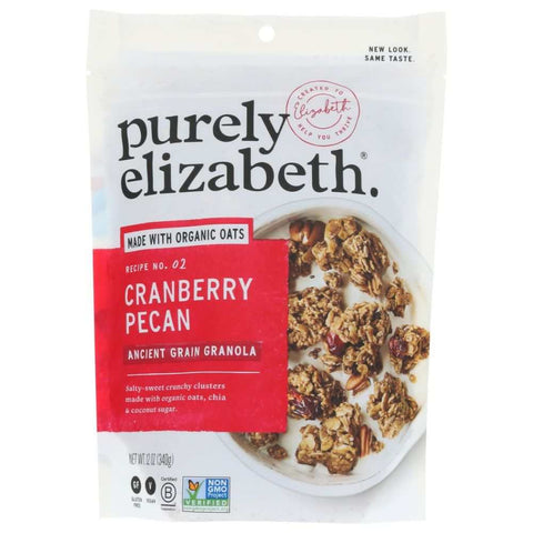 Cranberry Pecan Ancient Grain Granola Gluten Free 12 oz PURELY ELIZABETH