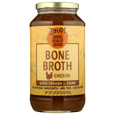 Bone Broth Chicken 32 oz Broth Zoup! Good, Really Good