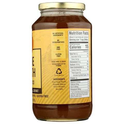 Beef Bone Broth Premium 32oz Broth Cooking Zoup Good Really Good®