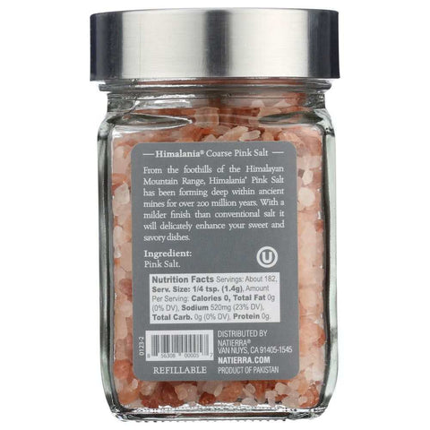 Himalania Coarse Pink Salt 9 oz NATIERRA