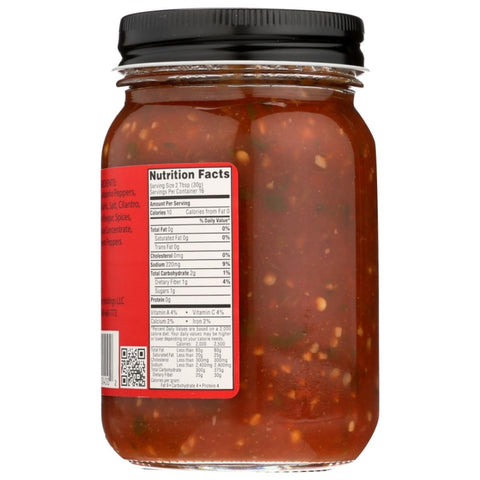 Gourmet Hot Salsa 16 Oz Product Mateo's