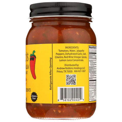 Gourmet Salsa Medium 16 Oz Mateo's