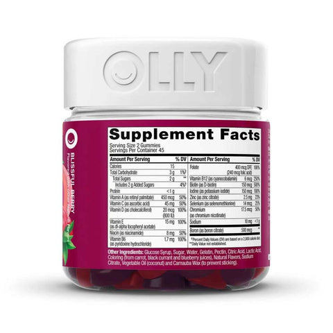Womens Multi Essential Nutrients Multivitamin Gummies OLLY