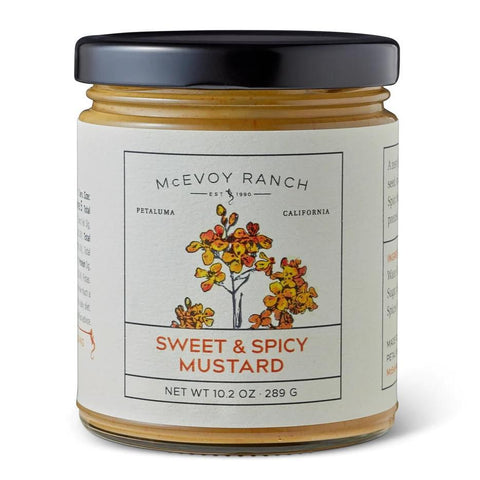 Sweet & Spicy Mustard Zesty Blend 10.2OZ McEvoy Ranch