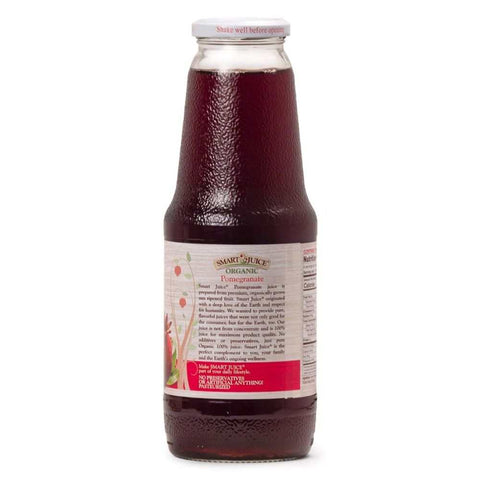 Organic Pomegranate Juice 100% Pure Juice 33.8oz SMART JUICE