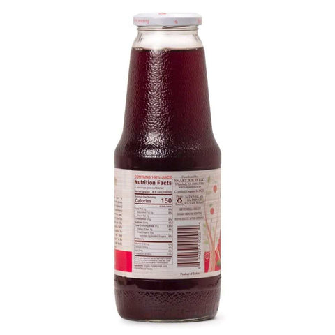 Organic Pomegranate Juice 100% Pure Juice 33.8oz SMART JUICE