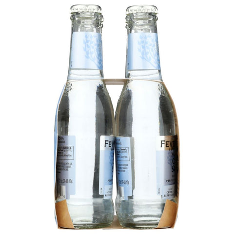 Premium Elderflower Club Soda 4 Pack Mixer FEVER TREE