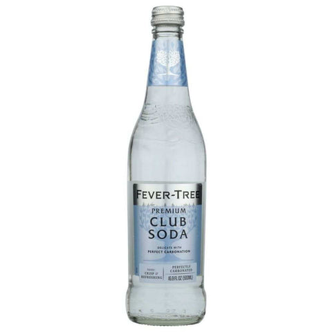 Premium Club Soda Silky Smooth Texture 16.9 fl oz FEVER TREE