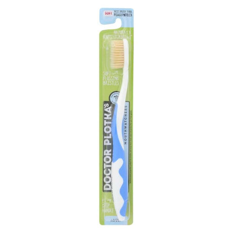 MOUTH WATCHERS Long-lasting Bristles Adult Manual Toothbrush