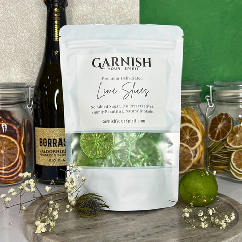 Pink and Green Luster Dust Dried Lime Garnish Set 2 Pack Wicked Inspired