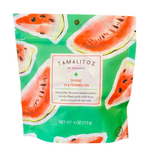 Divine Watermelon Mexican Hard Candy Tamalitoz 4OZ