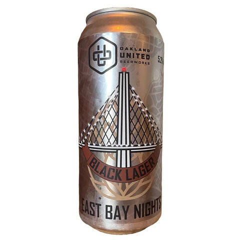 Black Lager East Bay Nights 16OZ Beer Oakland United Beerworks