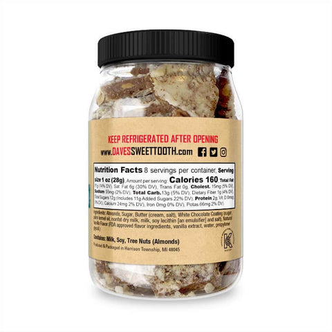 White Chocolate Vanilla Bean Toffee