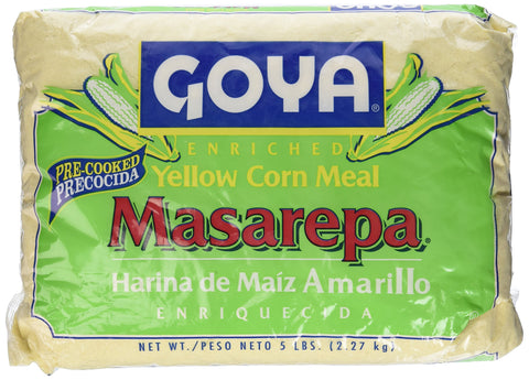 Goya Foods Yellow Corn Meal (Masarepa), 5-Pound