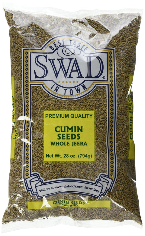 Great Bazaar Swad Cumin Seeds, 28 Ounce