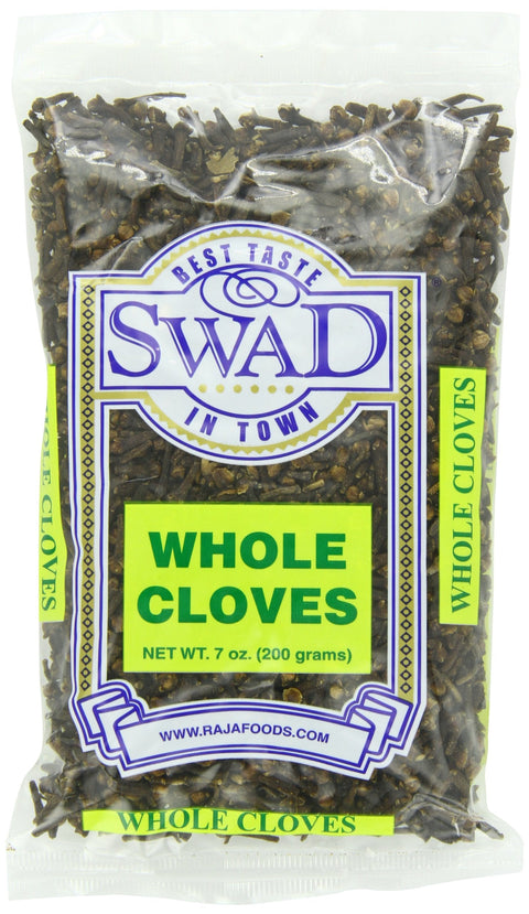 Swad Whole Cloves Indian Spice, 7 Ounce, Pack of 1