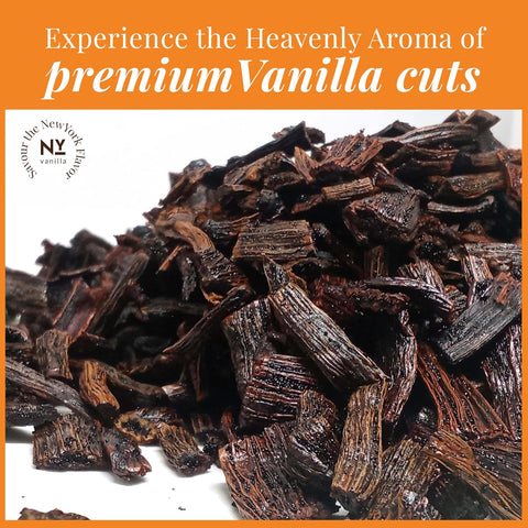 Premium Vanilla Cuts Grade B Whole Vanilla Beans 1 lb