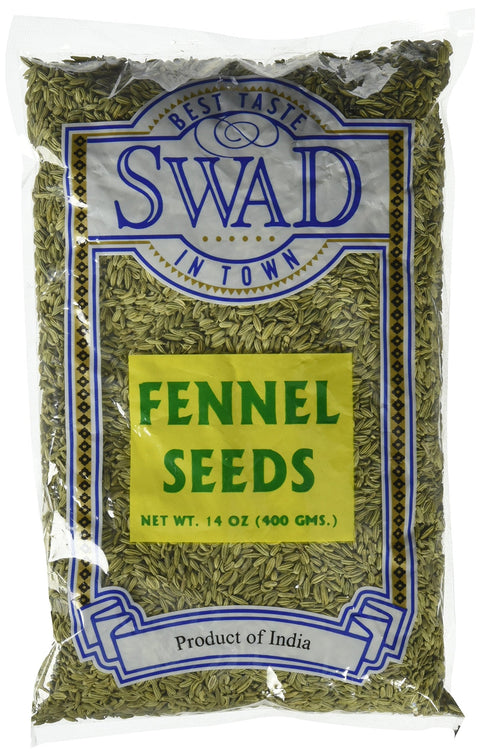 Great Bazaar Swad Fennel Seeds, 7 Ounce (14 Oz)