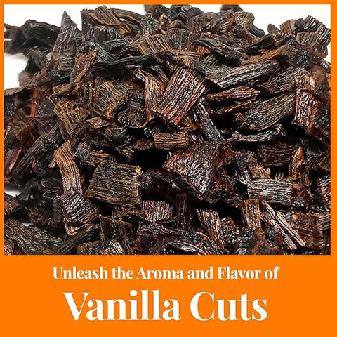 Premium Vanilla Cuts Grade B Whole Vanilla Beans 1 lb