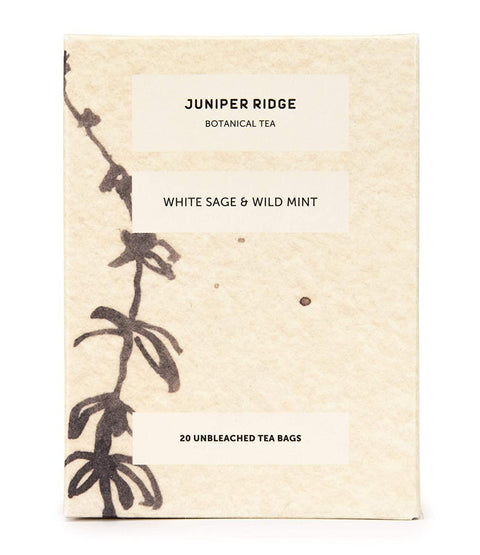White Sage & Wild Mint Tea Herbal Tea Juniper Ridge