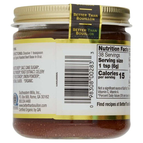 Organic Roasted Beef Base Rich & Robust Flavor Base Better Than Bouillon