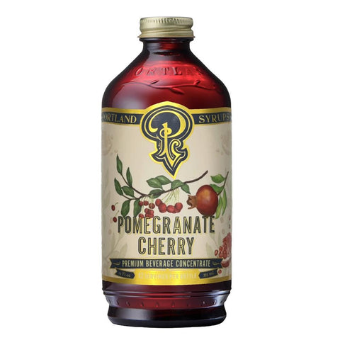 Pomegranate Cherry Syrup Premium 12OZ Portland Syrups