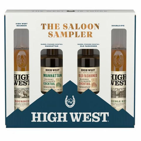 High West Distillery Gift Pack 4x375ML Whiskey Collection