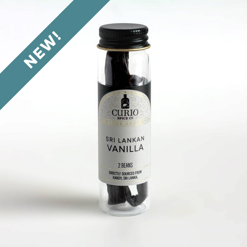 Sri Lankan Vanilla Intense Aroma Gourmet Vanilla Pods Curio