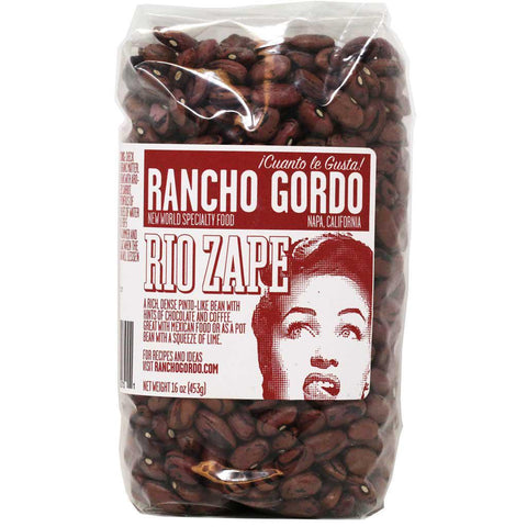 Rio Zape Heirloom Beans 16OZ Rancho Gordo