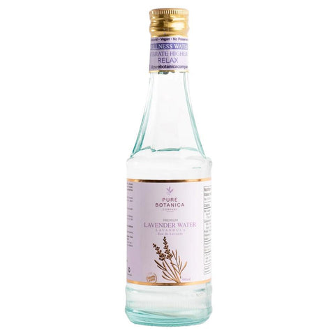 Lavender Water Distillate Relaxant Sleep Aid 300ML Pure Botanica Co.