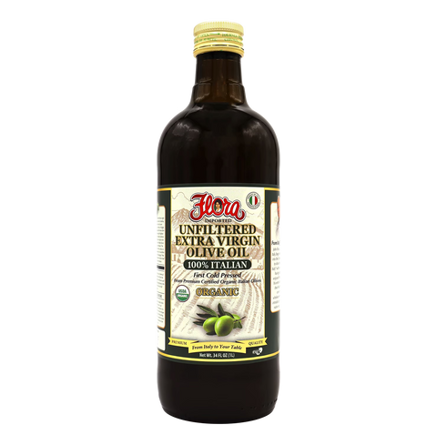 Extra Virgin Olive Oil - Unfiltered - Organic - 1 L