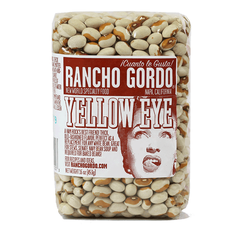 Yellow Eye Heirloom Beans 16OZ Rancho Gordo