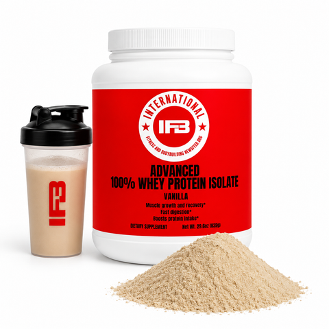 Whey Protein Isolate Vanilla Flavor Advanced 100% Whey Protein Isolate