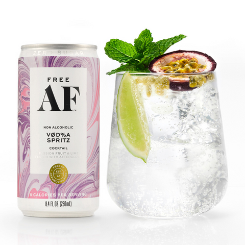 VOD%A Spritz Zesty 12 Pack Cans by Free AF