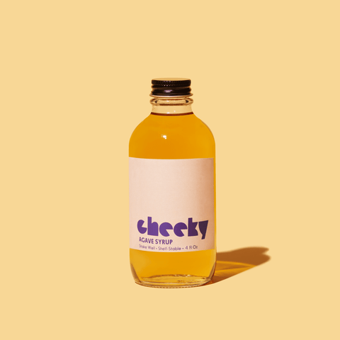 Agave Syrup Sweetener Bottle Cheeky Cocktails