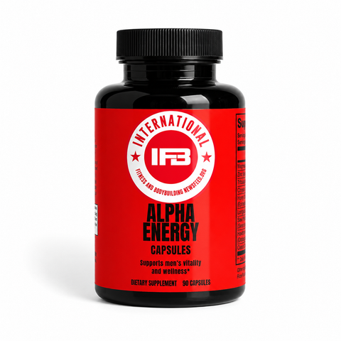 Alpha Energy Capsules Magnesium Zinc Herbal Supplement for Men