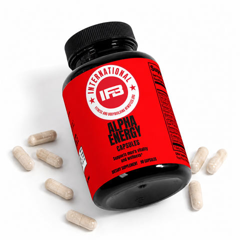 Alpha Energy Capsules Magnesium Zinc Herbal Supplement for Men