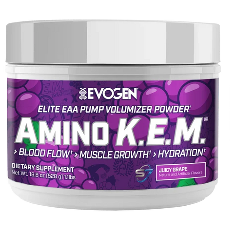 Essential Amino Acids + BCAAs Hydration & Recovery Formula Evogen Amino K.E.M.