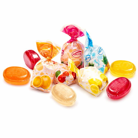 Arcor Assorted Fruit Filled Hard Candy Bulk Value Bag