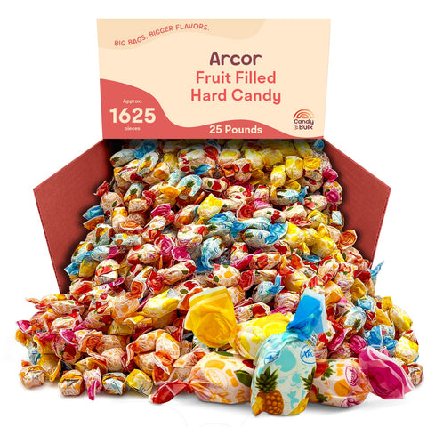 Arcor Assorted Fruit Filled Hard Candy Bulk Value Bag