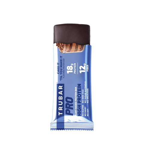 Plant-Based High Performance Protein Bar Cake It 'Til You Make It TRUBAR PRO