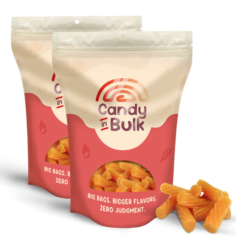 Soft Licorice Mango Candy Bulk Value Bag Darrell Lea