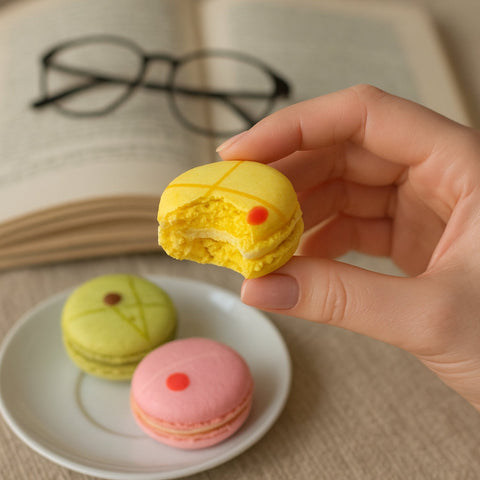 French Macarons 48-Piece Gift Box Gluten-Free Macarons Andy Anand