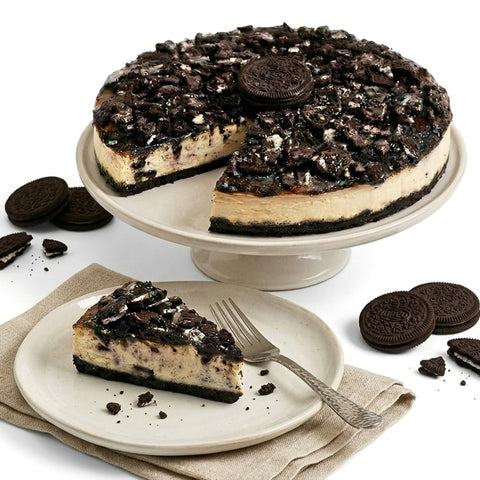 Cookies & Cream Cheesecake 9-Inch Hand-Baked NY-Style Andy Anand