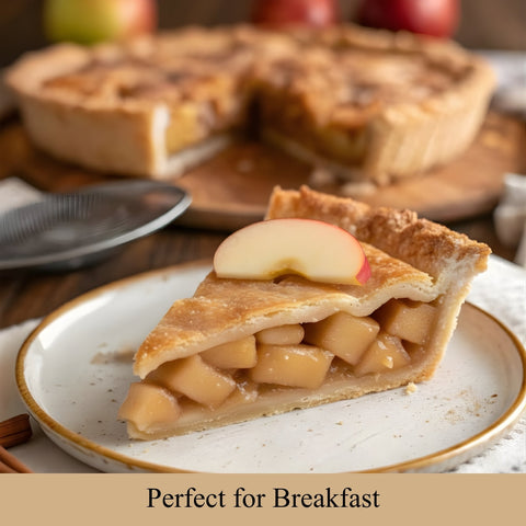 Fresh-Baked Apple Pie 10-Inch 4.5 lb Classic American Dessert Andy Anand