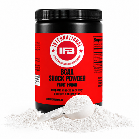 BCAA Fruit Punch BCAA Shock Powder Post Workout Supplement