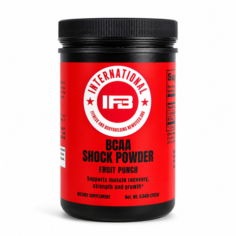 BCAA Fruit Punch BCAA Shock Powder Post Workout Supplement