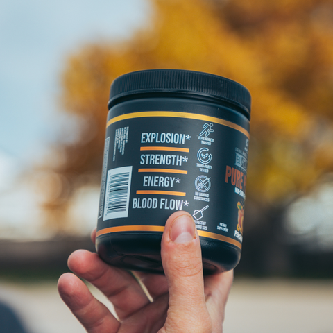 Pure Power Strength and Endurance Builder Supplement BLACKLABEL