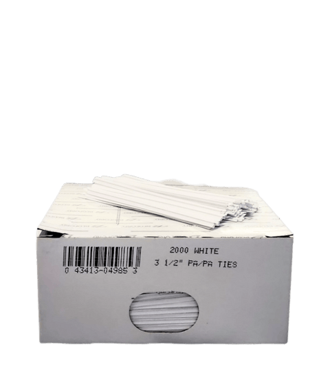 Bag Ties 3.5' Paper Bag Ties 2000 Count